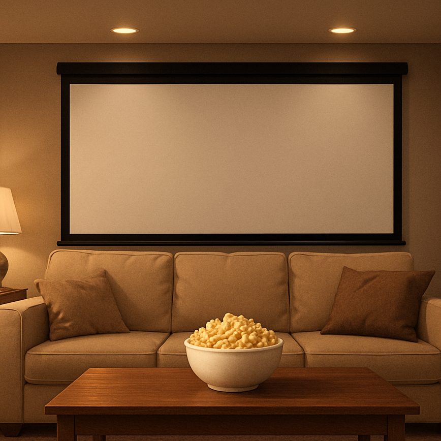 Cómo organizar una noche de cine en casa