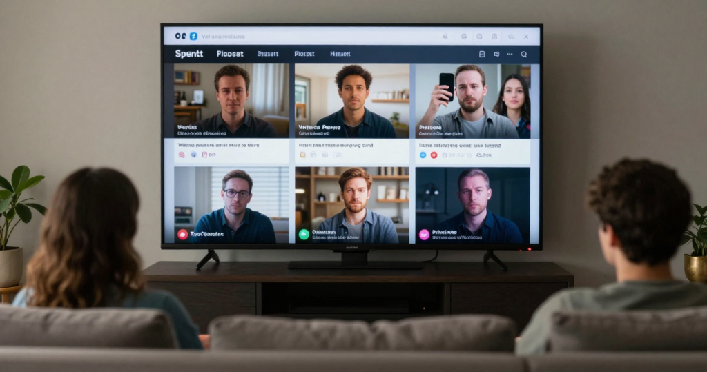 Cómo el multitasking afecta la inmersión en películas online